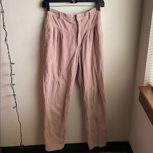Vintage Pink Corduroy